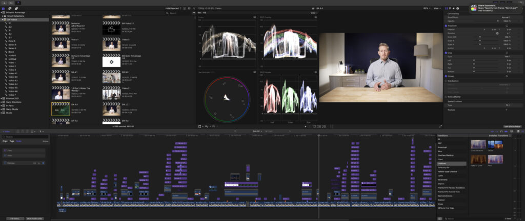 Professional Final Cut Pro Video Editing